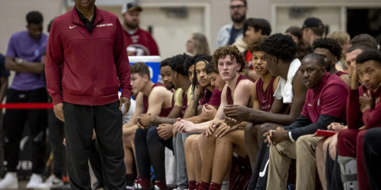 Six former Florida State players have filed a lawsuit against coach Leonard Hamilton over NIL payments. (Sean Burges/Getty Images)