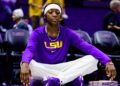 Flau'Jae Johnson meditates on court