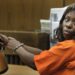 Pictured in this file photo from August 2010, Crystal Mangum, who was at the center of the Duke University lacrosse scandal, was charged with stabbing a man early Sunday, April 3, 2011, at a Durham, North Carolina, apartment. 