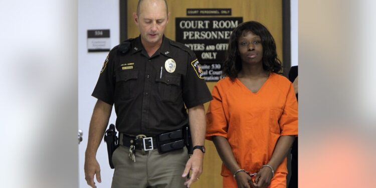 Pictured in this file photo from August 2010, Crystal Mangum, who was at the center of the Duke University lacrosse scandal, was charged with stabbing a man on April 3, 2011, at a Durham, N.C., apartment.