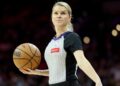 Jenna Schroeder at 76ers-Spurs