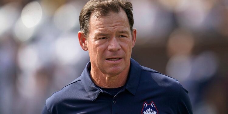 Jim Mora leads UConn