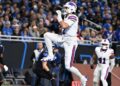 Josh Allen jumps into end zone