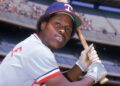 Lenny Randle with the Rangers