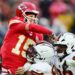 Patrick Mahomes tackled