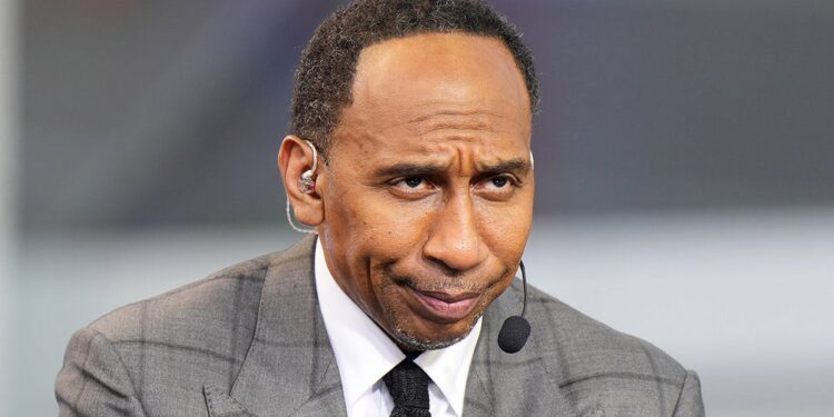 Stephen A Smith at Clippers arena