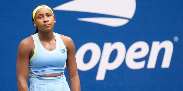 Coco Gauff at the US Open