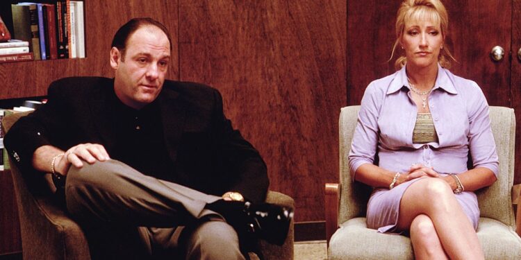 TV still from "The Sopranos"