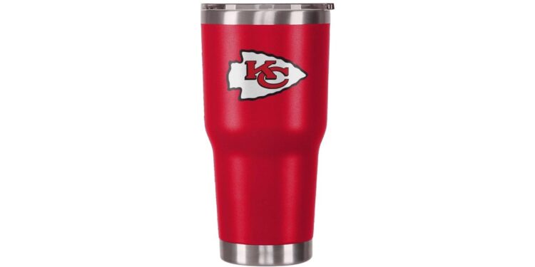 FOCO NFL unisex NFL Team Logo 30oz Insulated Stainless Steel Travel Mug Tumbler