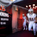 Cincinnati Bengals wide receiver Jermaine Burton (81) runs onto the field before the NFL game against the Philadelphia Eagles at Paycor Stadium in Cincinnati on Sunday, Oct. 27, 2024.PHOTO USA TODAY SPORTS IMAGES