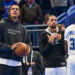 Dec 10, 2024; Milwaukee, Wisconsin, USA; Orlando Magic forward Paolo Banchero (5) looks on from the bench during game against the Milwaukee Bucks at Fiserv Forum. Mandatory Credit: Benny Sieu-Imagn Images