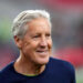 Jan 7, 2024; Glendale, Arizona, USA; Seattle Seahawks head coach Pete Carroll looks on prior to facing the Arizona Cardinals at State Farm Stadium. Mandatory Credit: Joe Camporeale-USA TODAY Sports