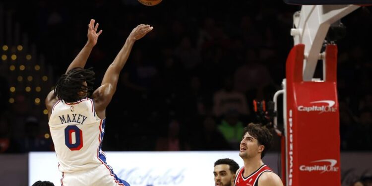 NBA: Philadelphia 76ers at Washington Wizards