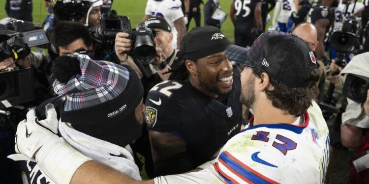 NFL: Buffalo Bills at Baltimore Ravens