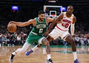 NBA: Golden State Warriors at Boston Celtics