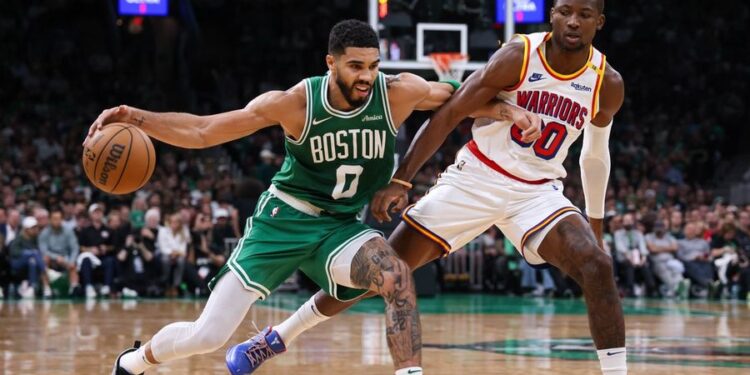 NBA: Golden State Warriors at Boston Celtics