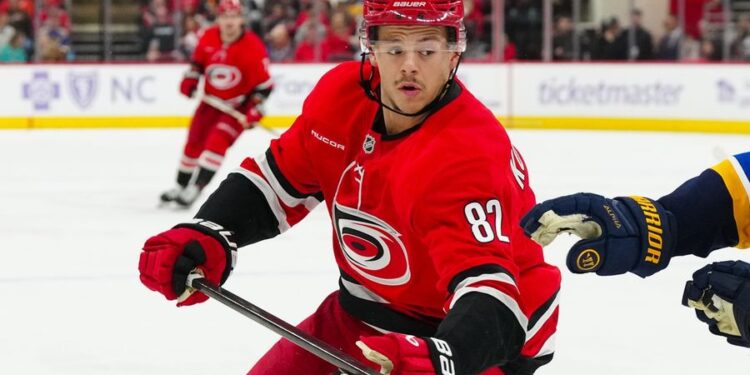 NHL: St. Louis Blues at Carolina Hurricanes