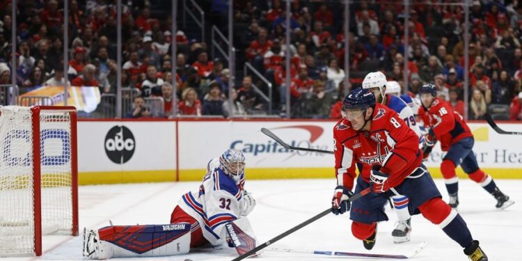 NHL: New York Rangers at Washington Capitals