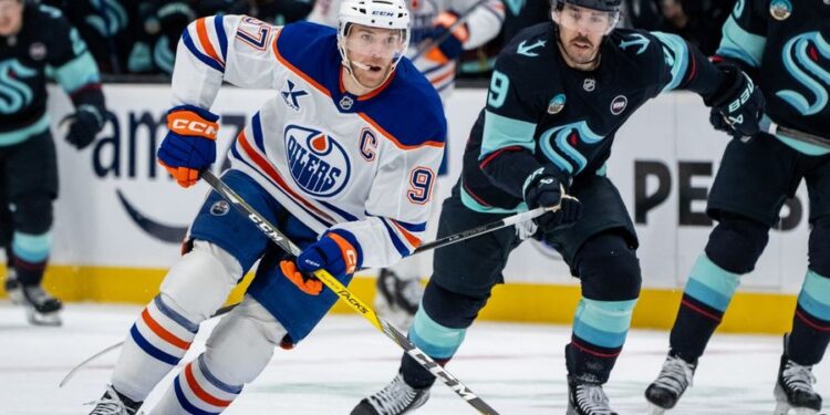 NHL: Edmonton Oilers at Seattle Kraken