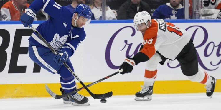 NHL: Philadelphia Flyers at Toronto Maple Leafs