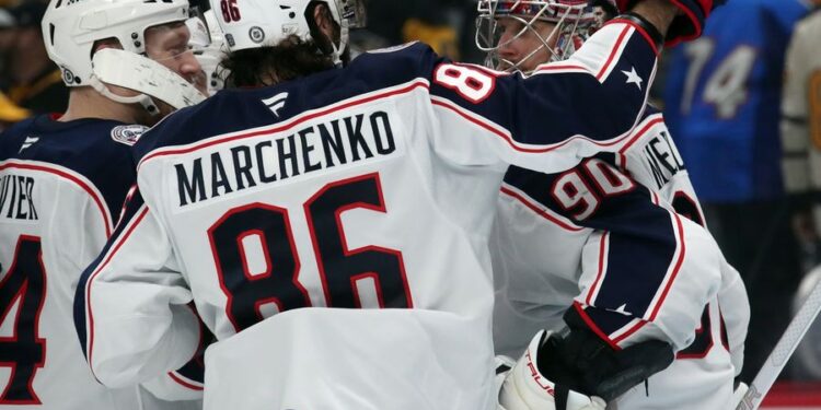 NHL: Columbus Blue Jackets at Pittsburgh Penguins