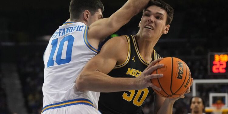 NCAA Basketball: Michigan at UCLA