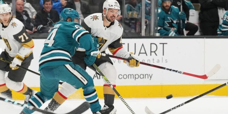 NHL: Vegas Golden Knights at San Jose Sharks