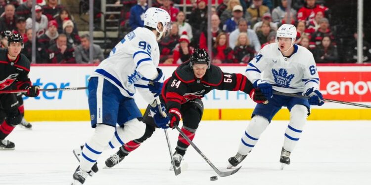 NHL: Toronto Maple Leafs at Carolina Hurricanes