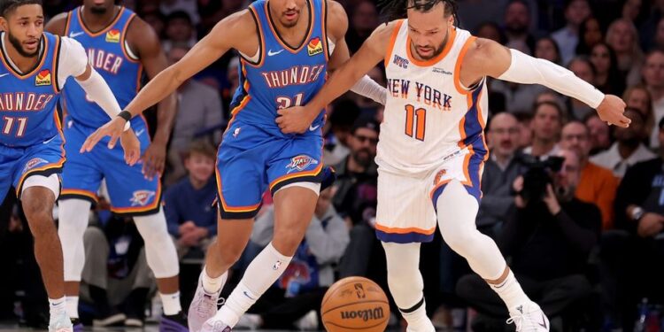 NBA: Oklahoma City Thunder at New York Knicks