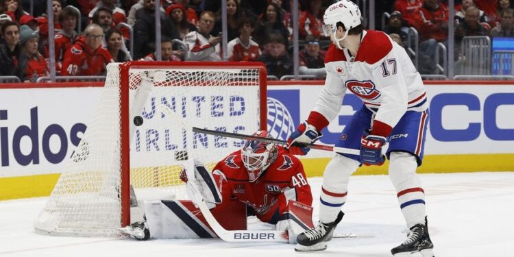 NHL: Montreal Canadiens at Washington Capitals