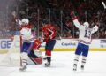 NHL: Montreal Canadiens at Washington Capitals