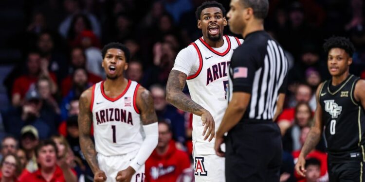 NCAA Basketball: Central Florida at Arizona