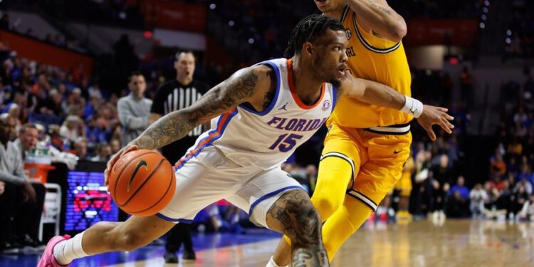 NCAA Basketball: Missouri at Florida