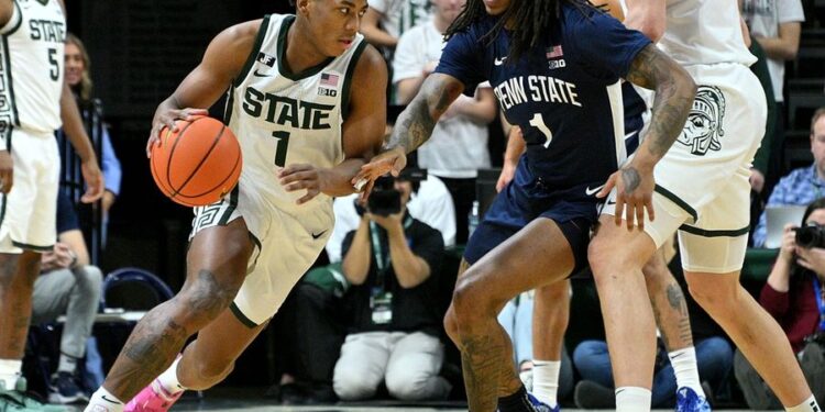 NCAA Basketball: Penn State at Michigan State