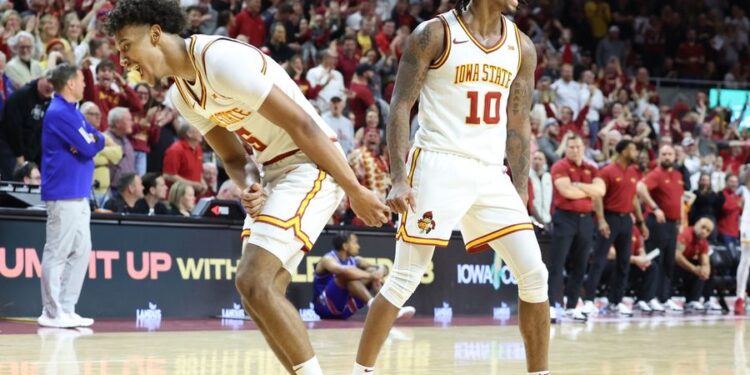 NCAA Basketball: Kansas at Iowa State