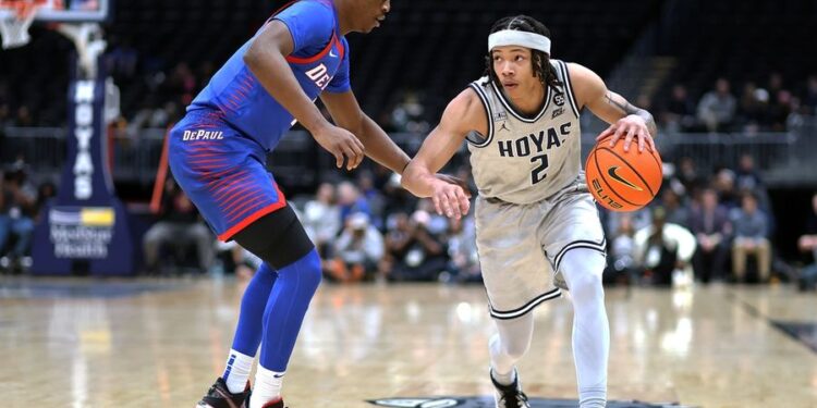 NCAA Basketball: DePaul at Georgetown