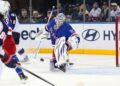 NHL: Columbus Blue Jackets at New York Rangers