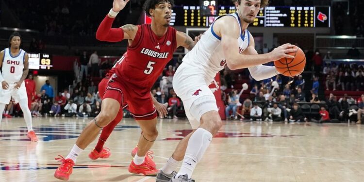 NCAA Basketball: Louisville at Southern Methodist