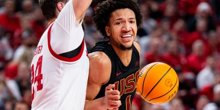 NCAA Basketball: Southern California at Nebraska