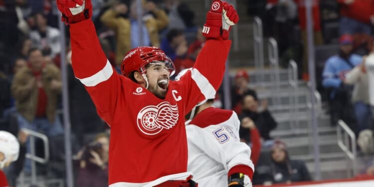 NHL: Montreal Canadiens at Detroit Red Wings