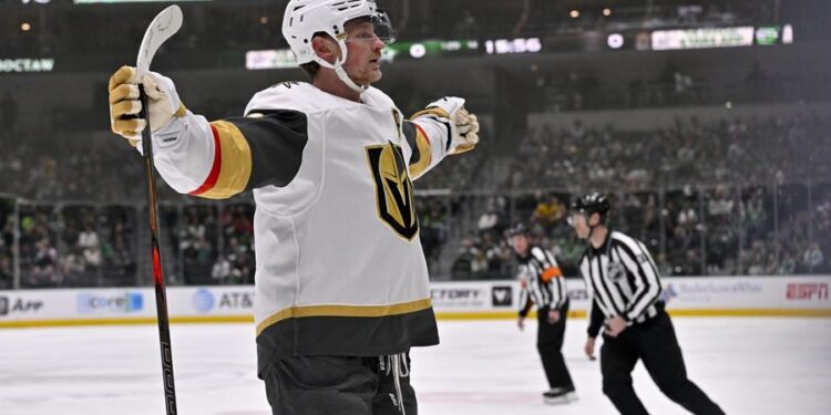 NHL: Vegas Golden Knights at Dallas Stars