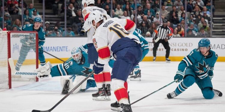 NHL: Florida Panthers at San Jose Sharks