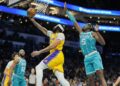 NBA: Los Angeles Lakers at Charlotte Hornets