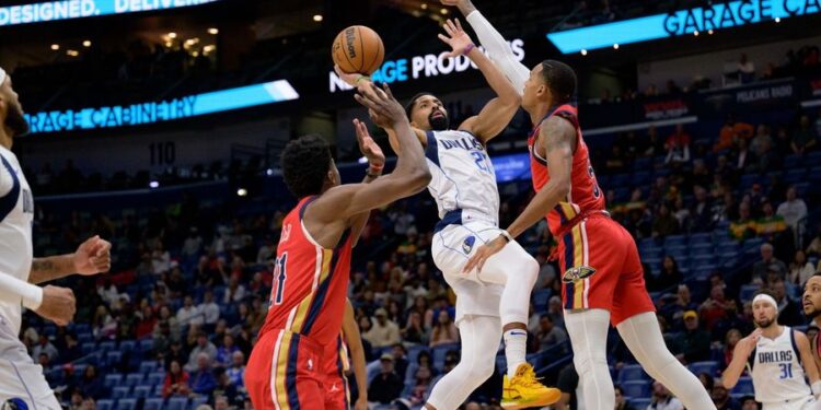 NBA: Dallas Mavericks at New Orleans Pelicans