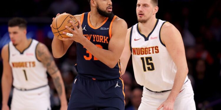 NBA: Denver Nuggets at New York Knicks