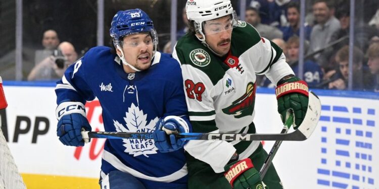 NHL: Minnesota Wild at Toronto Maple Leafs