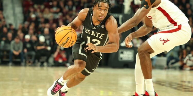 NCAA Basketball: Alabama at Mississippi State