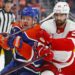 NHL: Detroit Red Wings at Edmonton Oilers