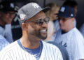 NEW YORK, NEW YORK - AUGUST 24:  Former New York Yankee CC Sabathia attends the teams Old Timer's Day prior to a game against the Colorado Rockies at Yankee Stadium on August 24, 2024 in New York City. (Photo by Jim McIsaac/Getty Images)