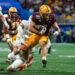 Cam Skattebo carried Arizona State through the Peach Bowl. (Jason Allen/ISI Photos/Getty Images)